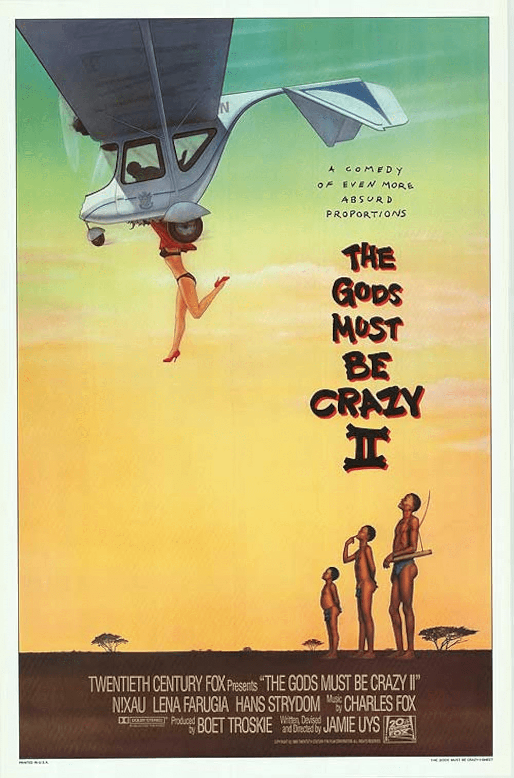 Мабуть Боги з’їхали з глузду 2 (The Gods Must Be Crazy II)